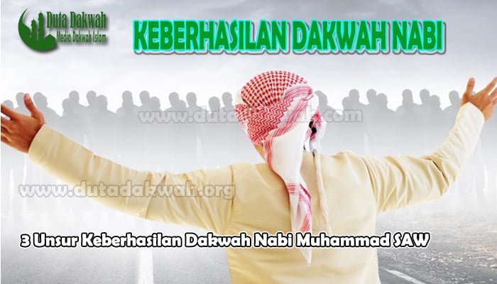 3 Unsur Keberhasilan Dakwah Nabi Muhammad SAW