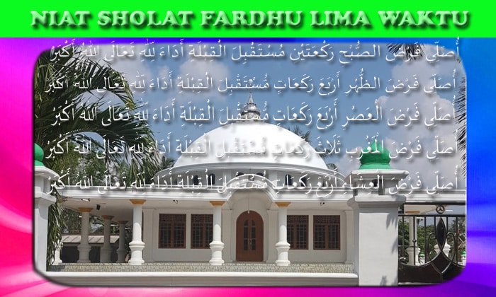 Niat Sholat Fardhu