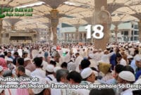 Berjama’ah Sholat di Tanah Lapang Berpahala 50 Derajat