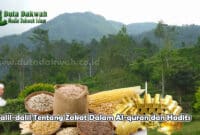 Dalil-dalil Tentang Zakat Dalam Al-quran dan Hadits