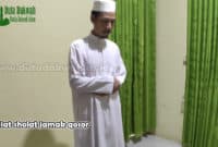 Niat sholat jamak qosor