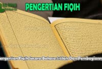 Pengertian Fiqih