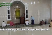 Khutbah Hari raya Fitri Sabar Menghadapi Pandemi