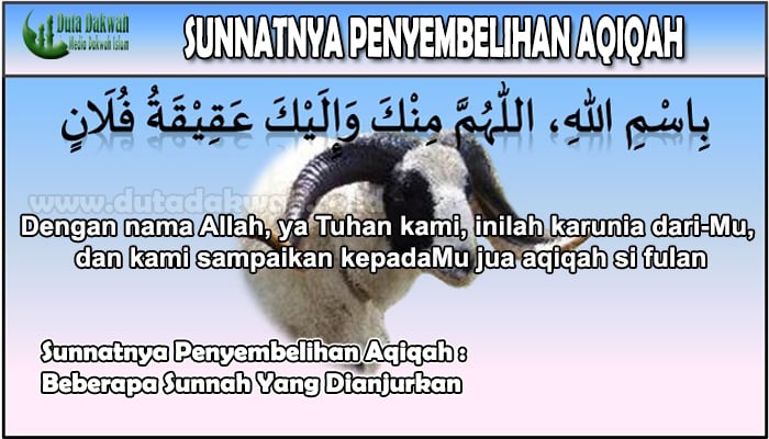 Sunnatnya Penyembelihan Aqiqah Beberapa Sunnah Yang Dianjurkan.jpg