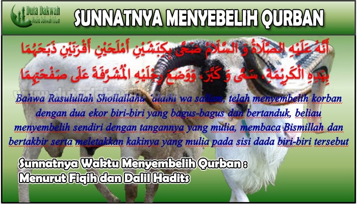 Sunnatnya Waktu Menyembelih Qurban Menurut Fiqih dan Dalil Hadits.jpg