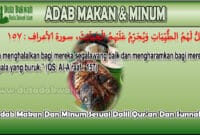 Adab Makan Dan Minum