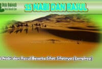 25 Rasul dan Nabi