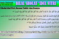 Bilal Sholat Idul Fitri