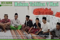Hukum Tahlilan 7 Hari